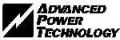 Regardez toutes les fiches techniques de Advanced Power Technology